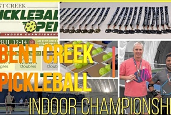 Bent Creek Indoor Championship Pickleball- 2024 - Bronze Medal - Highlights