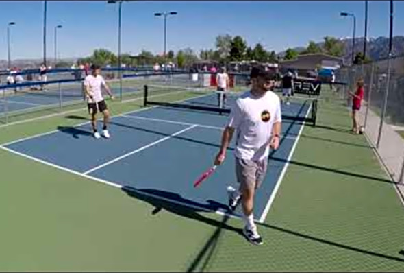 2024 Brigham City Memorial Pickleball Tournament Mens Doubles 19 5.0 R3