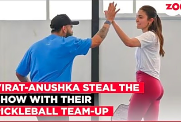 IPL 2025: Virat Kohli and Anushka Sharma ENJOY a game of Pickleball together at RCB team day out