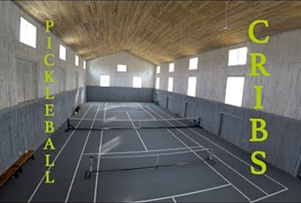 Pickleball &quot;cribs&quot; and a tour of Mike&#039;s new court in Open Play episode 16