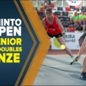 Pro Women&#039;s Senior Doubles BRONZE - 2019 Minto US Open Pickleball Champi...