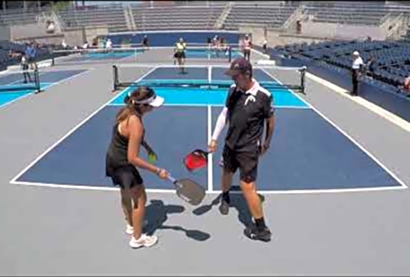 2023 APP New York Open Pickleball Tournament Mixed Doubles Pro R2