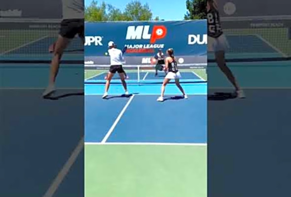 Pickleball: Rachel Rettger&#039;s turns Pro in Pickleball #pickleball #pickleballgame