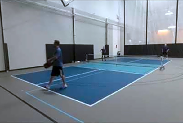 Mixed Doubles Open Court 1 Pickleball Tournament Andrea &amp; Joe Vs Mary &amp; Darren Games 2