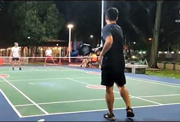 Pickleball Game Mixed Level - Highlights Part2 - 10June22