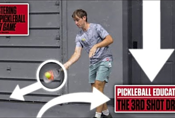 Pickleball 3rd Shot Drive Techniques: When To Use It