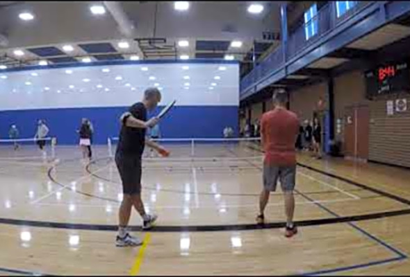 HCR Pickleball Cedar Park 4.0 Cesar &amp; Dave Dec. 2019