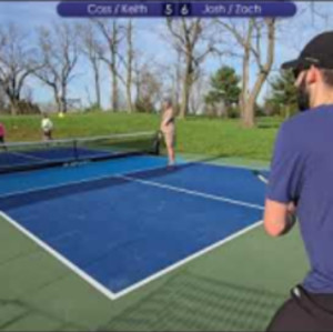 Cass / Keith vs. Josh / Zach - 4.0 Pickleball Match