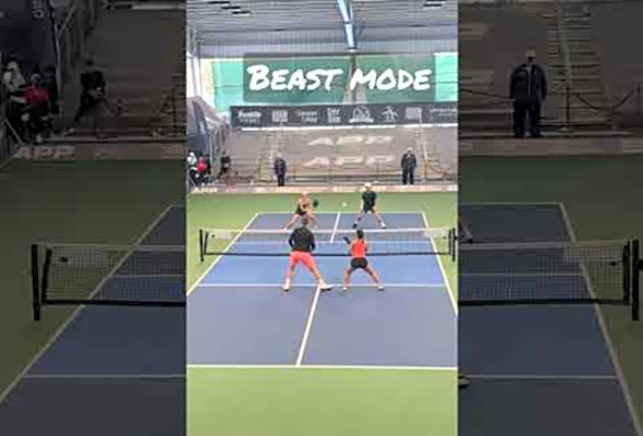 Beast mode #pickleball