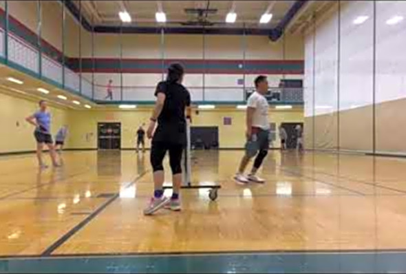 Pickleball with Kenda, Joe, Derrick n Ken