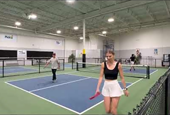 #579 Mixed Doubles Pickleball - Pickle in the Middle