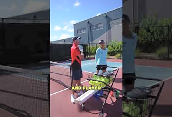 Pickleball #Shorts - Great #pickleball Advice from Morgan Evans