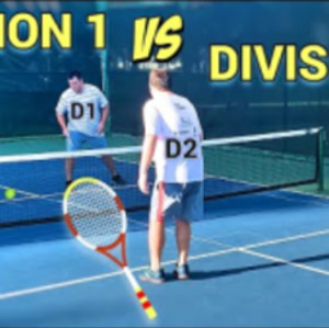 Pickleball battle: Division 1 vs Division 1 College Tennis - 4.5 Men&#039;s D...