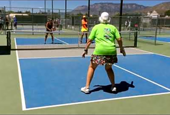 2019 National Senior Games Pickleball Championships - Womens Doubles 65-69 - Final - Loser Bracket