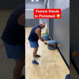 He Has Faster Hands Than You Or Anyone In Pickleball #sports #drill #pro
