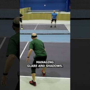 How to adapt your Pickleball game for playing on sunlit courts?