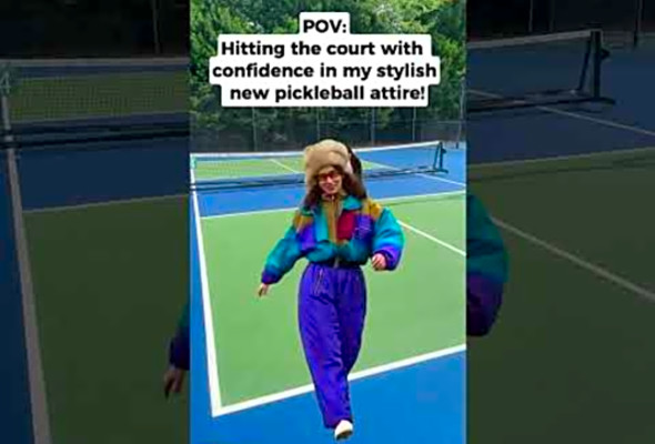 How is my new look.? #pickleballusa #viralshort #usa #pickleball #subscribe #sports