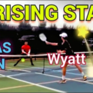 Rising Stars Jorja &amp; Wyatt at Pickleball PPA Texas Open Mixed Doubles 5.0