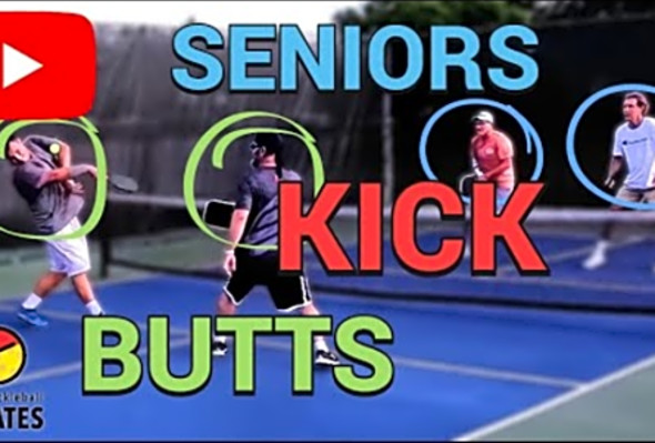 Pickleball Seniors vs 5.0s Featuring Top Senior Pro