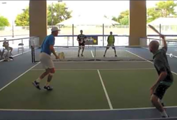Pickleball LDC Yates/Kern vs Rozpedski/Evans