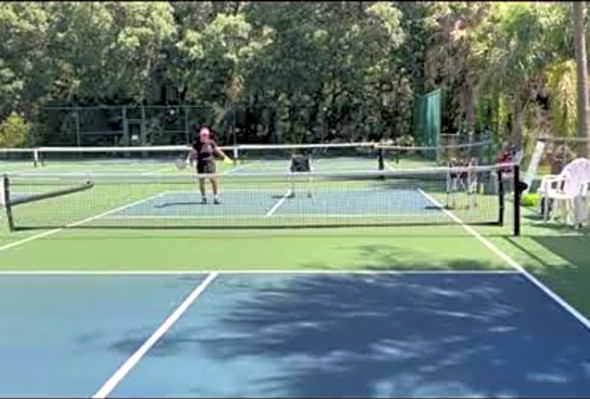 Pickleball: &quot;Attacking the High 4th Shot&quot;, Deb Harrison