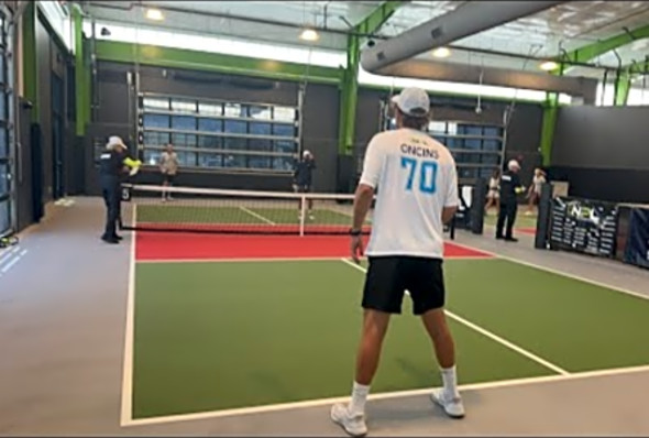 NPL Pickleball- Oncins &amp; Cowart vs Olin &amp; Lively w/ commentary