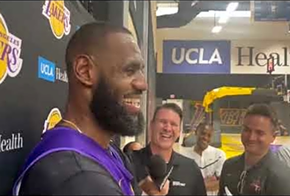 LeBron James on investing in a pickle ball team with Kevin Love &amp; Draymond Green