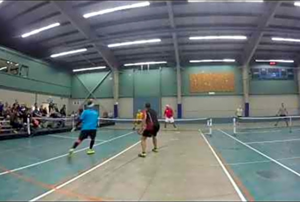 Pickleball 5.0 Backhand winner