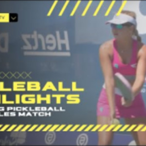 AMAZING PICKLEBALL SINGLES MATCH