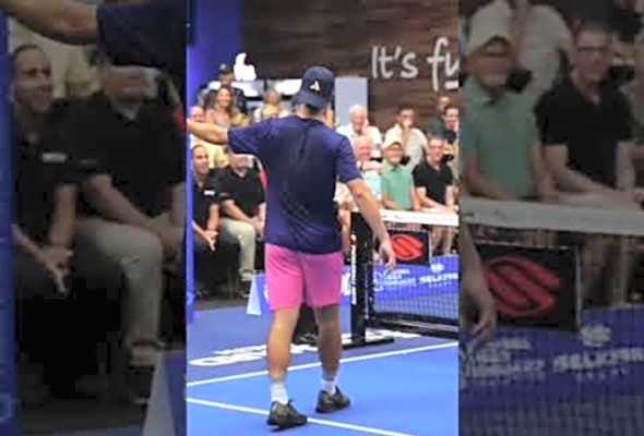 Don Stanley DID WHAT? #pickleball #pickleballhighlights #highlights #sports