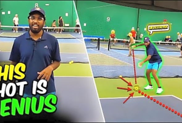 This One Pickleball Shot Will Blow Your Mind