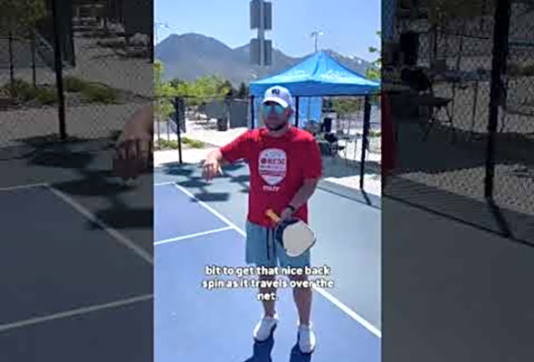 Paul Pickleball Series-Third Shot Drop Skill #hudef #pickleballpaddle