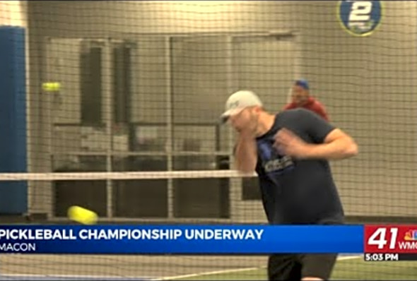 Georgias largest Amateur Pickleball Tournament in history has begun at Rhythm &amp; Rally