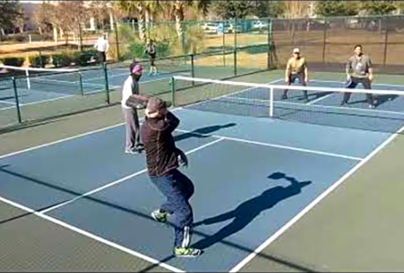 RET. CANADIAN PICKLEBALL PRO DOMINATES! 4.0 Pickleball Rec Game at Kingston in Myrtle Beach, SC