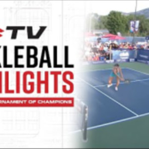 Lucy Kovalova Forehand Pickleball Highlight - 2022 PPA Tournament of Cha...