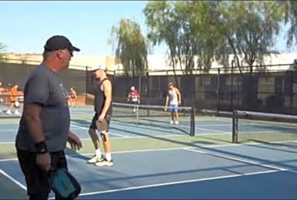 PICKLEBALL WITH PETE/RICK AND KARISSA/STEVE - 8/19/2020