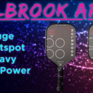 Holbrook ARMA - Pickleball Paddle Review - Power paddle with a HUGE Swee...