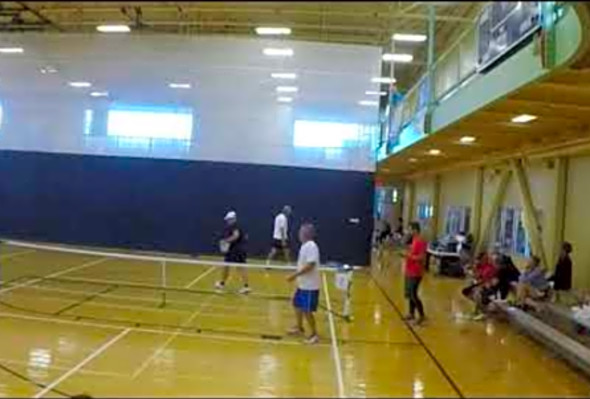 2017 Branson Pickleball - MD 4.5 - Herbert/Richardson vs Huff/Wierzchucki (Partial)