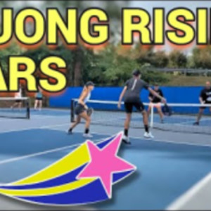 Rising Stars at Pickleball 5.0 Mixed Doubles at Legends 2021 Championship