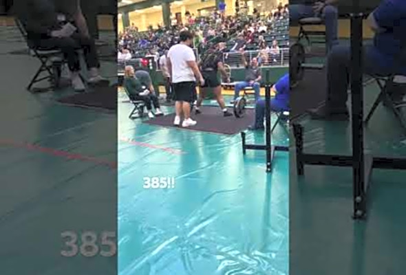 385 deadliftt from regionals #regionals #fyp #foryou #powerlifting