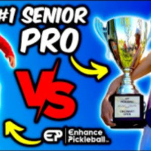 I Challenged The #1 Senior Pickleball Pro to a Game (Here&#039;s what I learned)