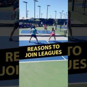 Why You NEED to Join a Pickleball League!