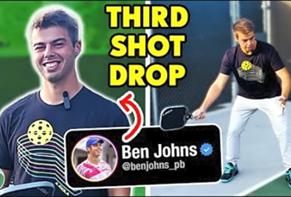 World #1 Ben Johns Teaches the Third Shot Drop!