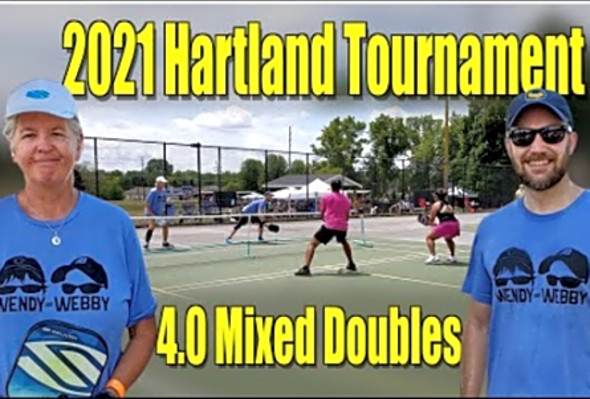 Webby&#039;s 4.0 Mixed Doubles Experience at 2021 Hartland Pickleball Tournament