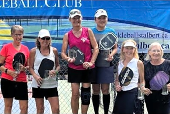 2023 SAPC Pickle Party WD 3.0 Age 60 GOLD MEDAL MATCH Karch/Lim Leong vs Lindblom/Schalin