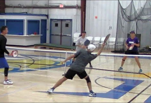 Jackson TN Pickleball Advanced Rec Play-Stephanie Lane/Dean Petty v Brad Tursky/Rich Geenen