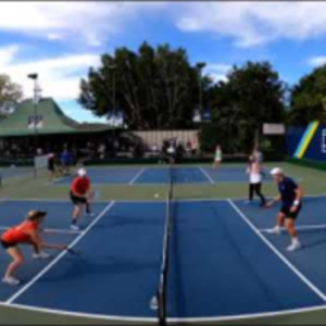 2020 Newport Winter Open Mixed Doubles Pro Riley Newman Lindsey Newman J...