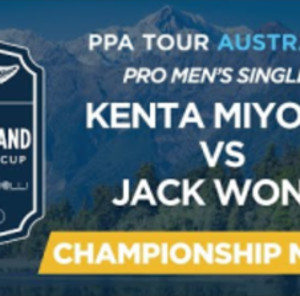 Kenta Miyoshi vs Jack Wong - Gold Medal Match - New Zealand Pickleball Cup