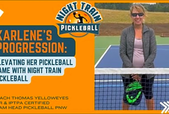 Karlene&#039;s Progression: Elevating Her Pickleball Game with Night Train Pickleball