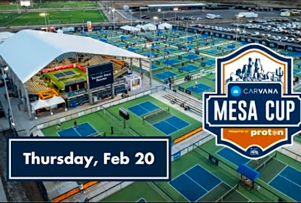 Court 36 - Mesa Arizona Cup (Thursday, Carvana PPA Tour)